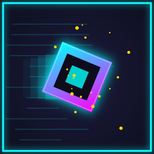 Cube Rush: Neon Dash app icon
