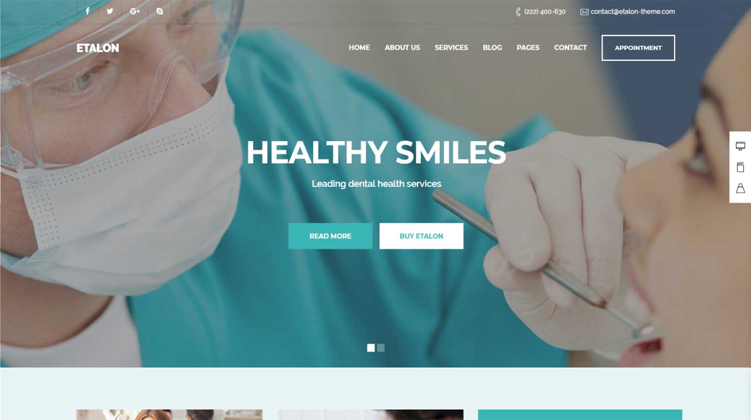 Dental Website Template 5